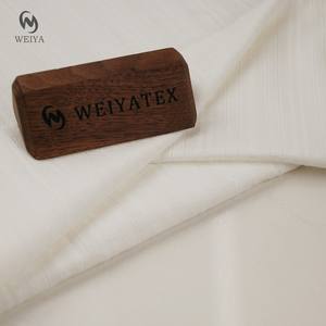 Leno ผ้าทอสำหรับชุดนอนผ้าย้อมสีขาวผ้าโปร่งย้อมสีผ้าแจ็คการ์ดผ้าทอ100จากผู้ผลิตจีน - Product Image 5