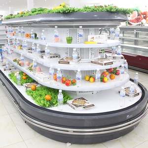 Laoente Chất Lượng Cao Mở Top Refregerator/Siêu Thị Đảo Tủ Đông - Product Image 2