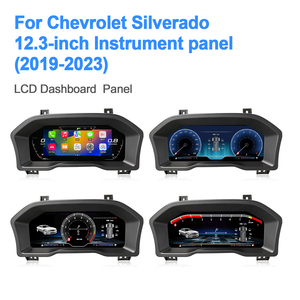 หน้าจอแสดงผลดิจิตอล Navihua สำหรับแผงหน้าปัดรถยนต์ พร้อมระบบ CarPlay สำหรับ Chevrolet Silverado GMC Sierra ปี 2019-2023 - Product Image 1