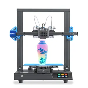 Geeetech mizar m impressora dupla 3d, multi cores impressora 3d, eixo z duplo, módulos de impressora silenciosa tmc2208