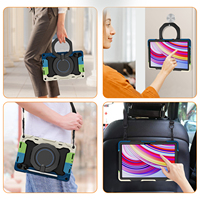 Étui de protection intégrale robuste pour tablette Xiaomi Redmi Pad Pro 12,1 pouces, antichoc, hybride, en plastique rigide avec béquille