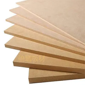Chất lượng tốt MDF Board Mật độ trung bình Fibreboard nguyên Hội Đồng Quản trị MDF E2 2.5mm đến 25 mm gỗ Sản xuất tại Trung Quốc cho đồ nội thất