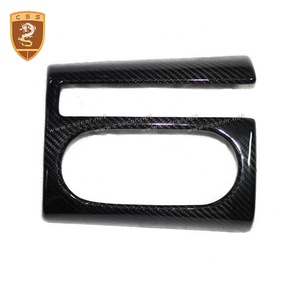 De fibra de carbono del Interior del coche Trim para R8 V8 V10 Spyder Monitor de aire de ventilación rodean recorte cubierta - Product Image 2
