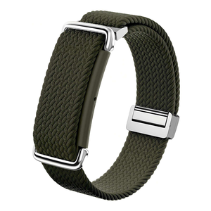 Bracelets de montre en nylon tissé OEM haute élasticité avec fermoir magnétique, respirants, de remplacement, pour Google Fitbit Air - Product Image 6
