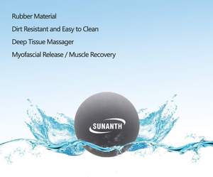 Juego de masaje de tejido profundo MR Sports, rodillo masajeador de pies, bolas puntiagudas de Lacrosse hechas de goma duradera para aliviar la fascitis Plantar - Product Image 5