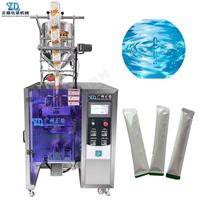 Machine d'emballage entièrement automatique à trois soudures verticales en V pour liquides bucco-dentaires, à ouverture facile, haute vitesse, pour soins bucco-dentaires hygiéniques