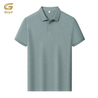 Bestseller Heren Business Casual Korte Mouw Poloshirt 100% Katoen Slim Fit Kreukherstellend Materiaal Design Hot Item