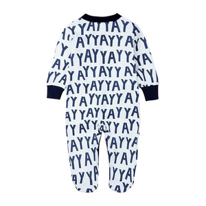 เสื้อผ้าเด็กผู้ชายขายส่ง ชุดรอมเปอร์เด็กผู้ชายสำหรับเด็กแรกเกิด - Product Image 5