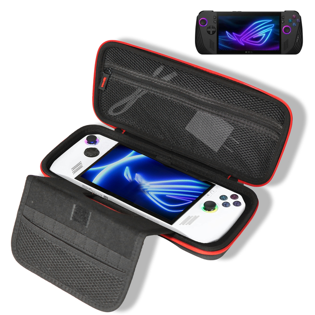 Portable ROG Ally/ROG Ally X Hard Shell Carrying Case Protective EVA Material for Gaming Handheld