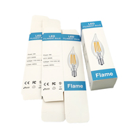 Boîte d'emballage pour ampoule LED cylindrique personnalisée, boîte en papier pour ampoule, boîte pour électronique grand public