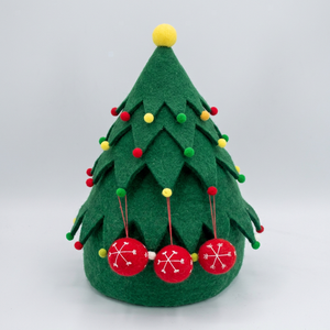 Wholesale Felt <b>Snowflake</b> Ball Ornament Handmade Christmas Tree Hanging <b>Decor</b> Winter Holiday Pendant Gift Set - Product Image 5