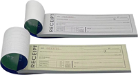 Carnets de reçus et factures autocopiants personnalisés, numérotés 5 ou 7 chiffres, 50 exemplaires, impression offset, pour reçus de frais de stationnement