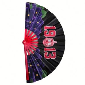 <b>Large</b> 13-Inch Chinese Style Plastic Hand Fan for Home Decoration Featuring Fruit Coin for Christmas Display Plastic Crafts - Product Image 1
