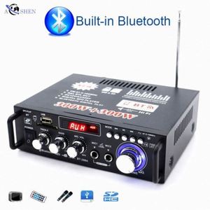 เครื่องขยายเสียงสเตอริโอสำหรับโรงงาน วิทยุ FM บลูทูธ 2 แชนแนล สำหรับโฮมเธียเตอร์ มินิแอมพลิฟายเออร์ ระดับมืออาชีพ เครื่องขยายเสียงติดรถยนต์ - Product Image 2