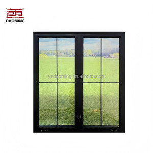 Ventanas Abatibles Horizontales de Diseño Moderno con Marco de Aleación de Aluminio y Vidrio Templado para Aislamiento Térmico en Villas - Product Image 4