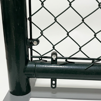 Rouleau de clôture grillagée en PVC, vert et noir, calibre 9, maille losange de 2 pouces, galvanisé à chaud, pour jardin, parc, aire de jeux, résidentiel