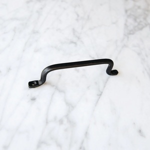 Tirador de Gabinete de Hierro Negro Intenso con Perfil de Barra Elegante para Cajones de Muebles de Cocina, Armarios y Puertas de Alacenas - Product Image 5