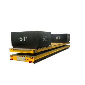 รถเข็นขนย้ายล้อเหล็กเคลื่อนที่ใช้พลังงานแบตเตอรี่รถเข็นขนย้าย<span class=keywords><strong>10</strong></span>ตัน - Product Image 5