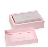 Vente en gros de coffrets cadeaux personnalisés macaron cookie chocolat bleu rose boulangerie emballage de qualité alimentaire boîte du désert avec séparateurs
