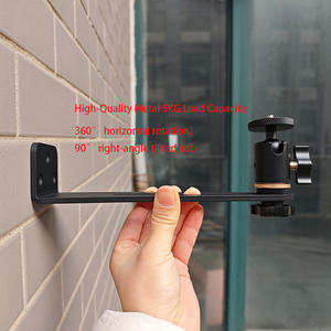 Soporte de Pared para Proyector Siying PB26 de 1/4'', Metal de Alta Calidad, Carga de 5 kg, 360° °   Rotación 90 °   Soporte Universal Inclinable para XGIMI JMGO <span class=keywords><strong>Epson</strong></span> - Product Image 5