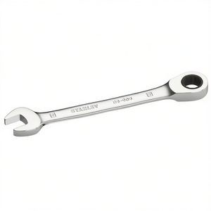 Stanley Flat Ratchet Wrench 89-909 9mm Open End Combination <b>Tool</b> - Product Image 2