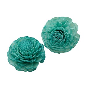 Offre spéciale : Accessoires d'aromathérapie sans flamme – Diffuseur à roseaux en rotin avec fleurs séchées Tongcao faites à la main (4,5 cm) - Product Image 5