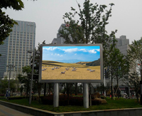 Écran d'affichage numérique LED extérieur P5 IP65 avec animation pour magasin de détail - Panneau vidéo pour parc urbain en Chine