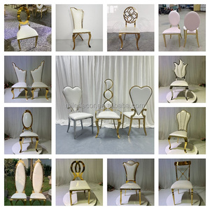Chaise résistante <span class=keywords><strong>d</strong></span>'or de luxe <span class=keywords><strong>d</strong></span>'<span class=keywords><strong>amour</strong></span> de chaise en métal de salon <span class=keywords><strong>d</strong></span>'hôtel pour épouser la <span class=keywords><strong>d</strong></span>écoration - Product Image 3