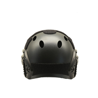 Équipement tactique Yakeda, casque FAST en ABS, couleur noir-vert, entraînement, chasse, protection, casque tactique