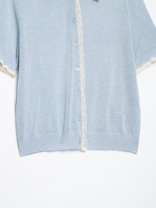 UNIZERA 2026 Nuova Moda Casual Stile Europeo e Americano Maglione da Donna a Maniche Corte <span class=keywords><strong>con</strong></span> Colletto e <span class=keywords><strong>Bordo</strong></span> <span class=keywords><strong>in</strong></span> <span class=keywords><strong>Pizzo</strong></span> 3920128 - Product Image 6