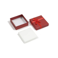 Boîtes à bijoux personnalisées de haute qualité, recyclables, avec votre propre logo et emballage à fente pour bague, collier, collier de perles