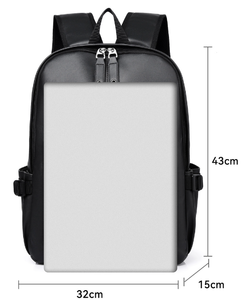 <span class=keywords><strong>Sac</strong></span> <span class=keywords><strong>à</strong></span> <span class=keywords><strong>dos</strong></span> pour ordinateur portable en PU unisexe, style coréen, tendance, décontracté, pour étudiants du collège, minimaliste, <span class=keywords><strong>chic</strong></span>, ultra-léger - Product Image 6