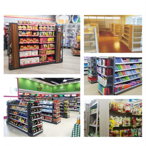 Étagères pour snacks de supermarché, présentoirs pour pharmacies et papeteries, rayonnages double face pour magasins de proximité - Product Image 5