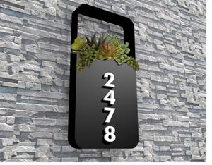 Vendite calde casa numeri acrilico segno di numero per coperta segno led per la costruzione di segni - Product Image 5
