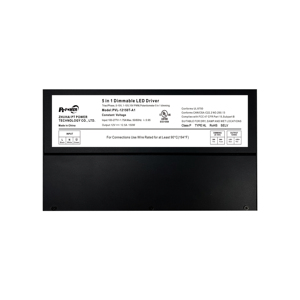 Fuente de Alimentación LED UL/CUL IP67 150W CV con Caja de Conexiones, Dimmer Triac/Fase/0-10V/10V PWM/Potenciómetro para Tiras LED, 100-277VAC-DC 12V 24V - Product Image 5