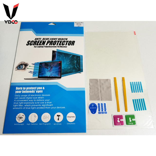 24inch Anti-Glare Blue Light Blocking Screen Protector Panel for Widescreen Computer Monitor LED PC Eye Protection Filter Film