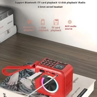 Radio FM portable Sansui U3, mini, rechargeable 1200mAh, lecteur MP3 Walkman, TF/USB, haut-parleur stéréo sans fil HIFI pour sports de plein air