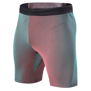 Chạy quần của nam giới nhanh chóng khô phòng tập thể dục tập thể dục chạy quần short quần người đàn ông nén ngắn - Product Image 4