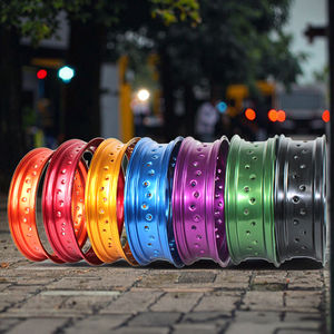 Vente directe d'usine Nouvelle jante de moto <span class=keywords><strong>RMZ</strong></span> DRZ 250 <span class=keywords><strong>450</strong></span> 17 pouces Supermoto pour Suzuki Jantes en alliage CNC avant et arrière - Product Image 1