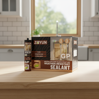 Adhésif de construction pour usine, silicone acétique GP transparent, mastic à séchage rapide, imperméabilisant acide pour toiture et gouttière en verre