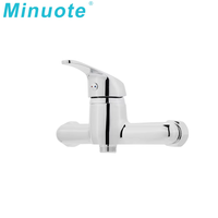 Robinet de baignoire mural pour salle de bain, mitigeur de douche eau froide et chaude