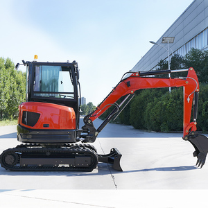 Mini-excavatrice compacte neuve pour usage domestique, pelle sur chenilles de 3,5 tonnes conforme EPA avec accessoires, moteur 5, fourni directement par l'usine - Product Image 3