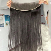 Frontal en Dentelle HD 13x4 Véritable Qualité 15A Super Double Drawn Pré-épilé avec Nœuds Simples, Closure en Dentelle de 10 à 32 Pouces, 100% Cheveux Humains