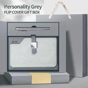 Set Hadiah Premium Jurnal Agenda Kustom Ukiran Notebook Mewah Perencana Dengan Pulpen Set Hadiah - Product Image 6