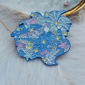 Custom Gemini Enamel Pin Metal Crafts Manufacturer Design Your Own Custom Cute Cartoon Badges Lapel Pins Anime Enamel Pins
