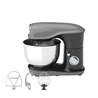 Mélangeur de nourriture en acier inoxydable pour pâte pain gâteau mélangeur sur socle électrique 5L-7L appareils de cuisine planétaires pour usage de boulangerie