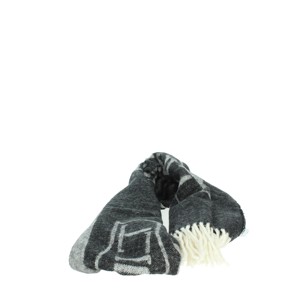 Autunno/inverno sciarpa in maglia di cotone traspirante X00.502 disegno floreale bianco/nero con lettere di cartone animato per gli uomini delle ragazze - Product Image 6