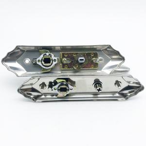 Camera <span class=keywords><strong>interna</strong></span> senza chiavi WC maniglia a leva in acciaio inox doppia <span class=keywords><strong>serratura</strong></span> Set pannello di sicurezza <span class=keywords><strong>serratura</strong></span> <span class=keywords><strong>serratura</strong></span> <span class=keywords><strong>elettrica</strong></span> - Product Image 2