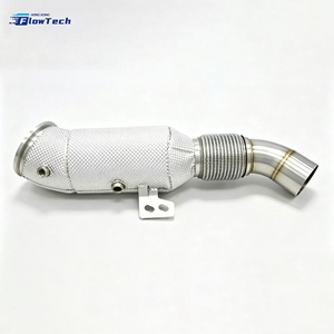 ท่อดาวน์ไปป์ประสิทธิภาพสูงสำหรับ BMW G20 M340i G22 M440i B58 3.0T  สแตนเลสสตีล ติดตั้งง่ายแบบ Direct Bolt-on พร้อมแผ่นกันความร้อน - Product Image 3