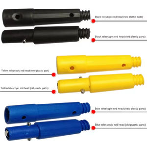 Poignée télescopique réglable à dégagement rapide en métal <span class=keywords><strong>pour</strong></span> outils de nettoyage de murs hauts - Product Image 4